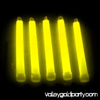 Lumistick 6" Premium Glow Sticks, Yellow, 25 ct   